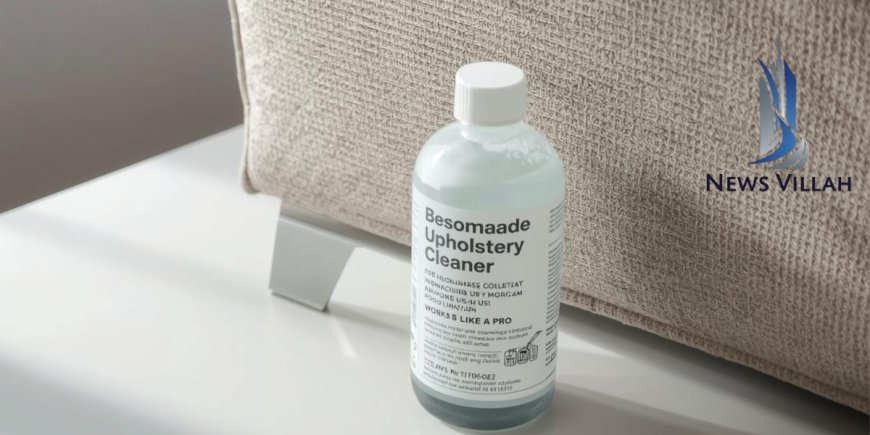 Best Homemade Upholstery Cleaner for Machine Use (Works Like a Pro)