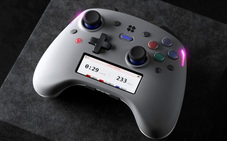 Genki’s new customizable controller has a big screen and adjustable buttons