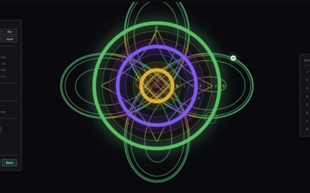 Doodle generative compositions in your browser with Musical Spirograph