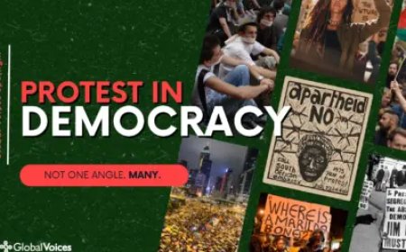 Support Global Voices Spotlight: Protest in democracy