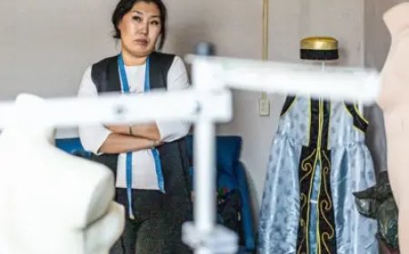How Buryat fashion designer Oksana Alkhunsaeva stitched her life back together in Russia