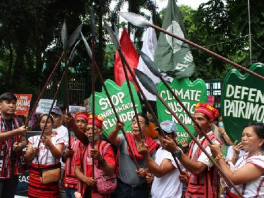 Indigenous leaders face criminal charges for setting up anti-mining barricades in the Philippines