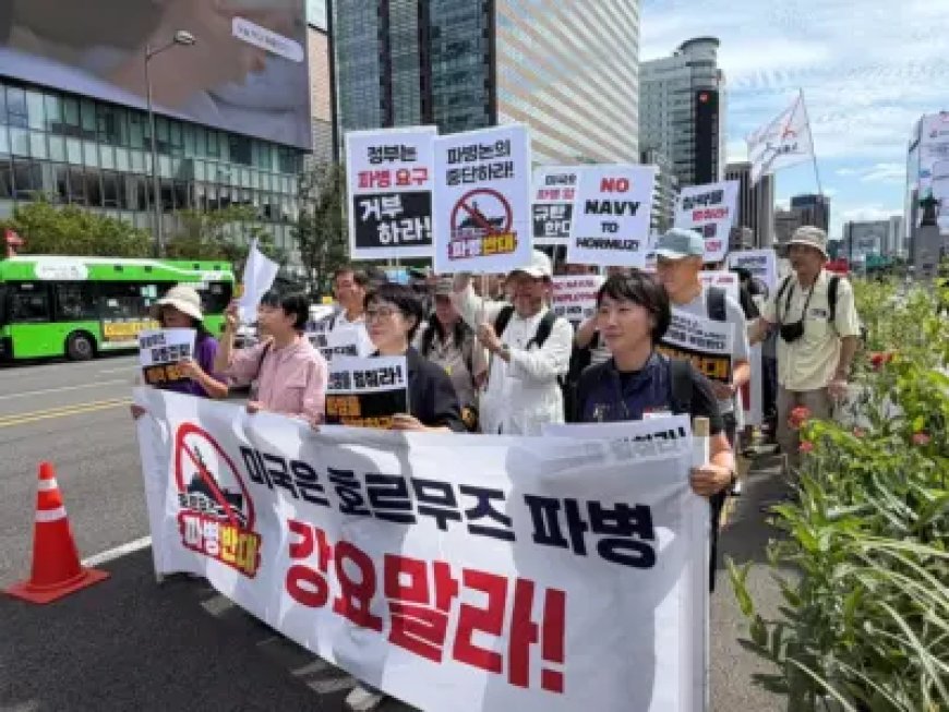 South Korean civil society says no to  military deployment in Straight of Hormuz