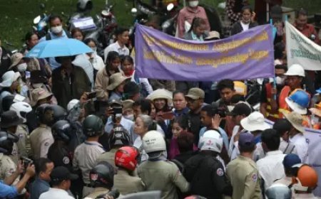 How Cambodia’s law on ‘freedom parks’ curtailed people’s right to protest
