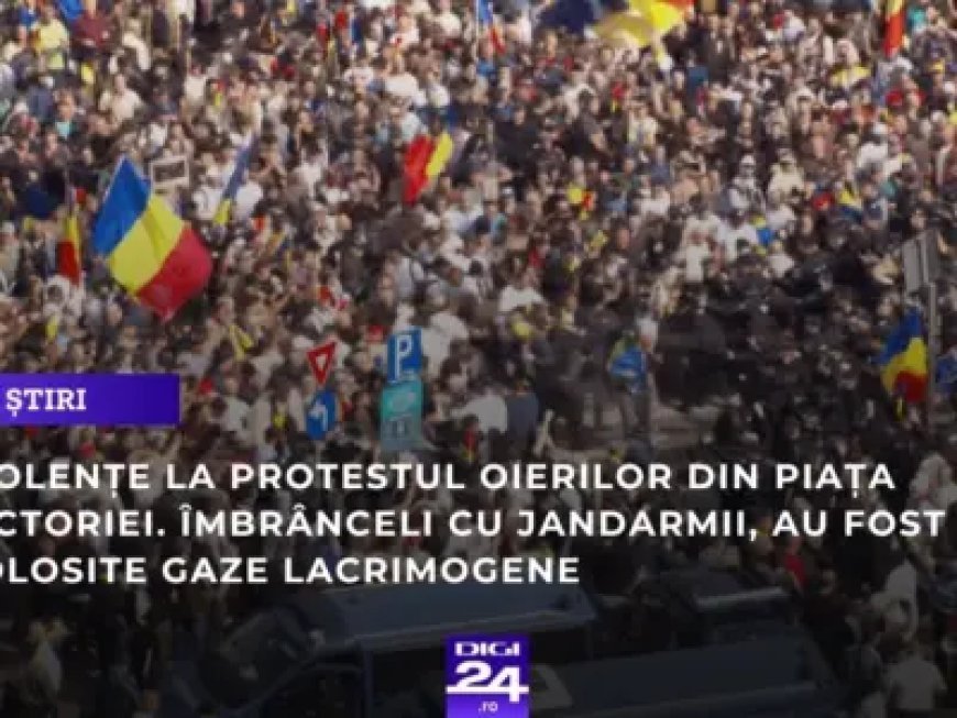How a farmers’ protest in Bucharest was inflated online, then hijacked